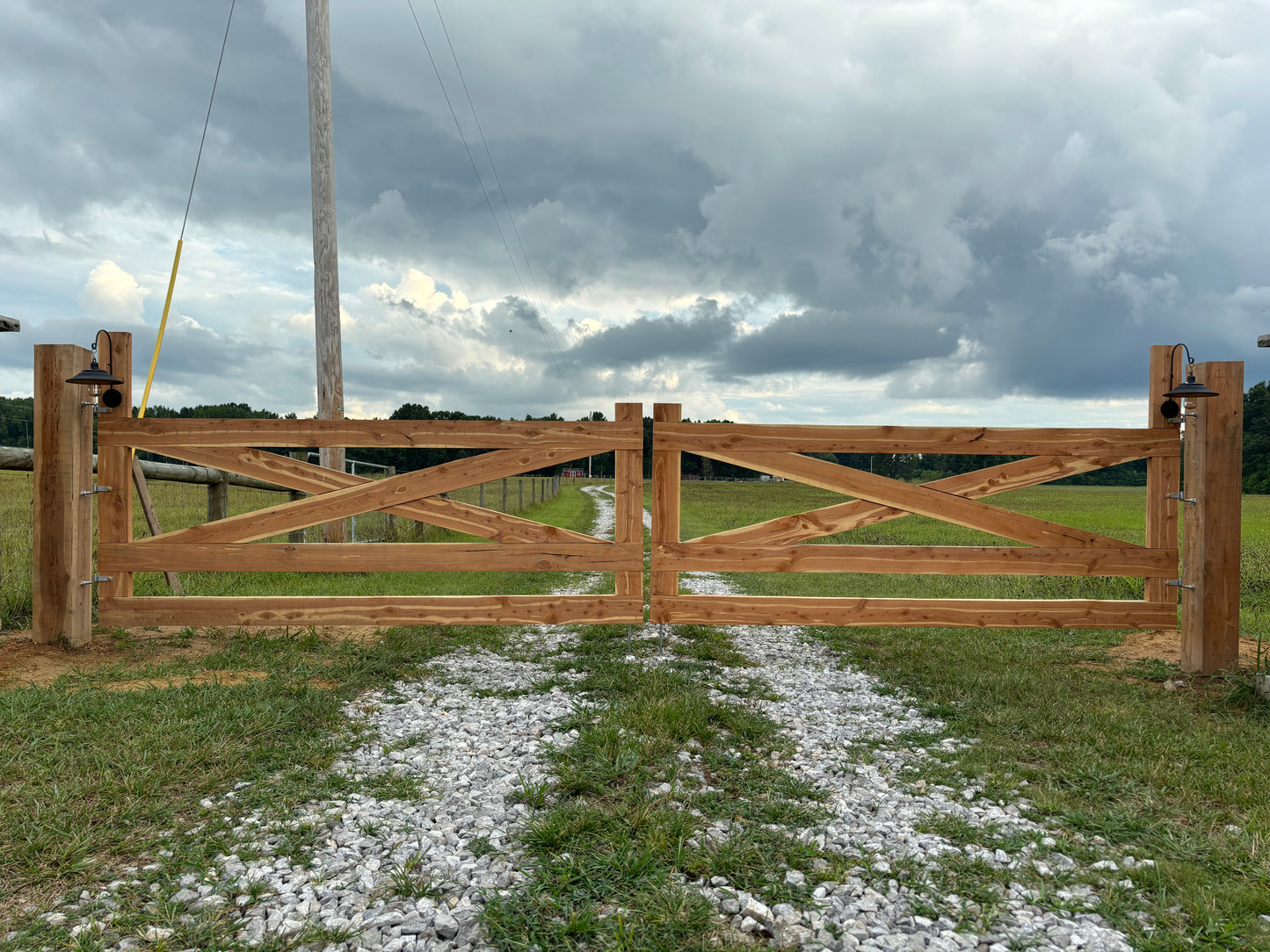 Cedar Entrance Gates